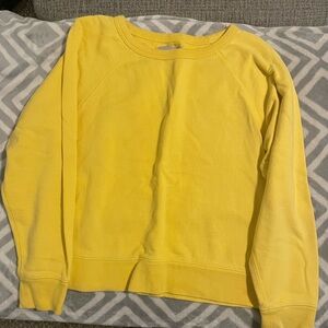 Everlane Yellow Sweatshirt